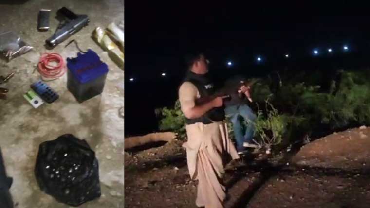 سی ٹی ڈی کی کارروائی، 2 دہشت گرد بارودی مواد سمیت گرفتار