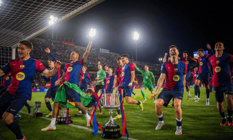 فٹبال: ’یہ کلب سیزن بارسلونا کے نوجوان کھلاڑیوں کے نام رہا‘