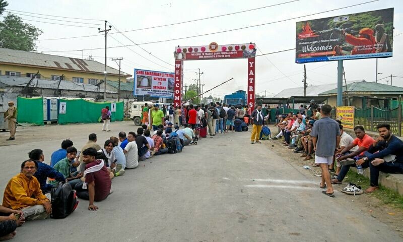پہلگام کے قریب ہندو یاترا کا آغاز، بھارت نے سیکیورٹی ہائی الرٹ کر دی